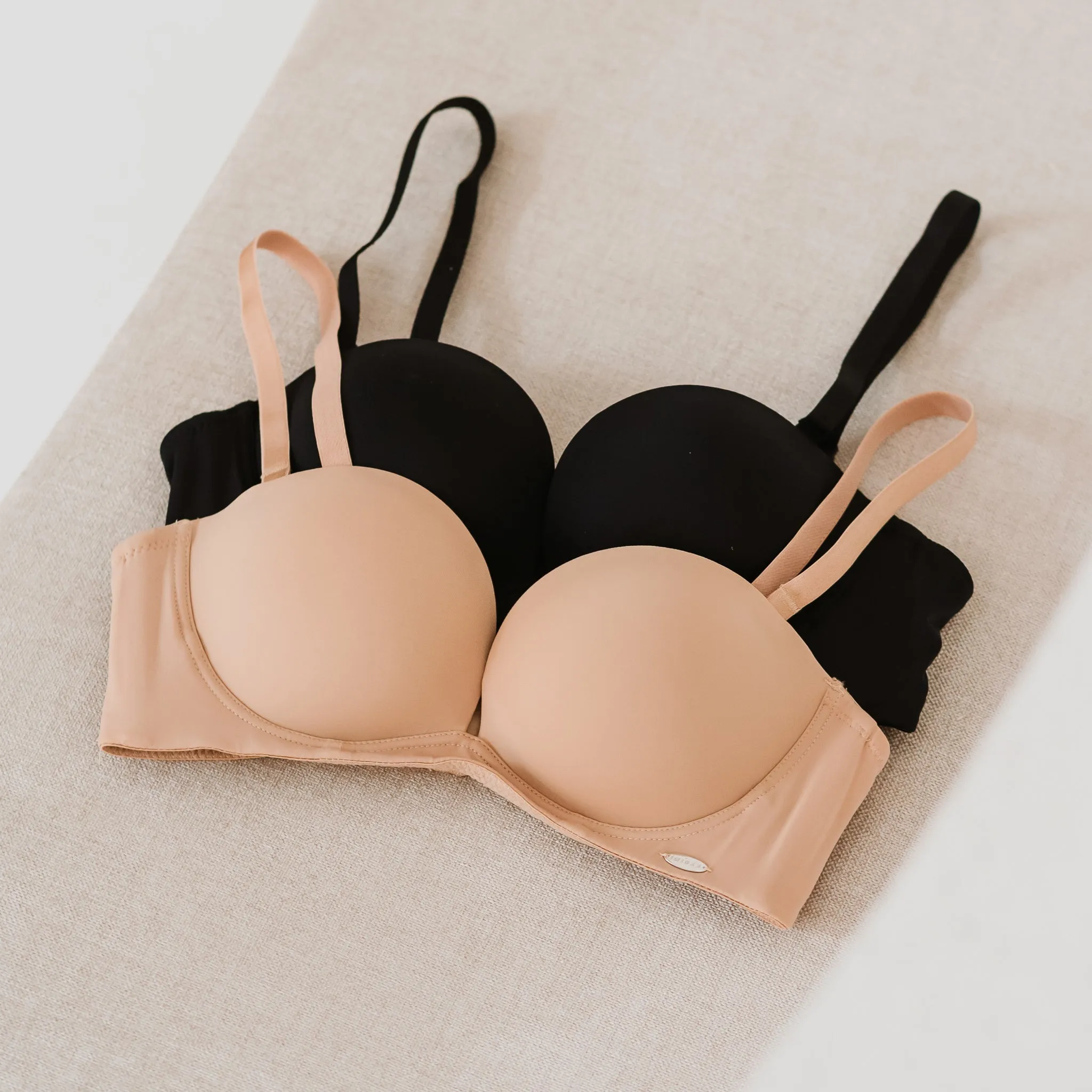 The MVP Super Comfortable Wireless T-Shirt Bra (LYCRA® Fibre) in Ivory Nude (Size S & XL Only)