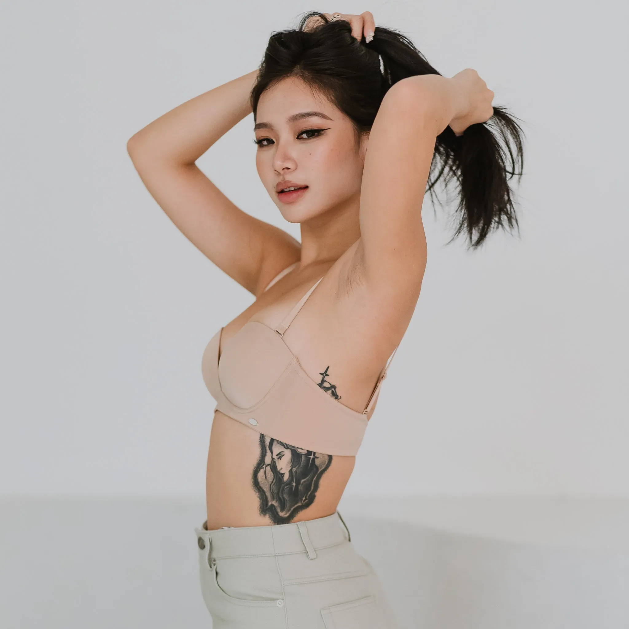 The MVP Super Comfortable Wireless T-Shirt Bra (LYCRA® Fibre) in Ivory Nude (Size S & XL Only)