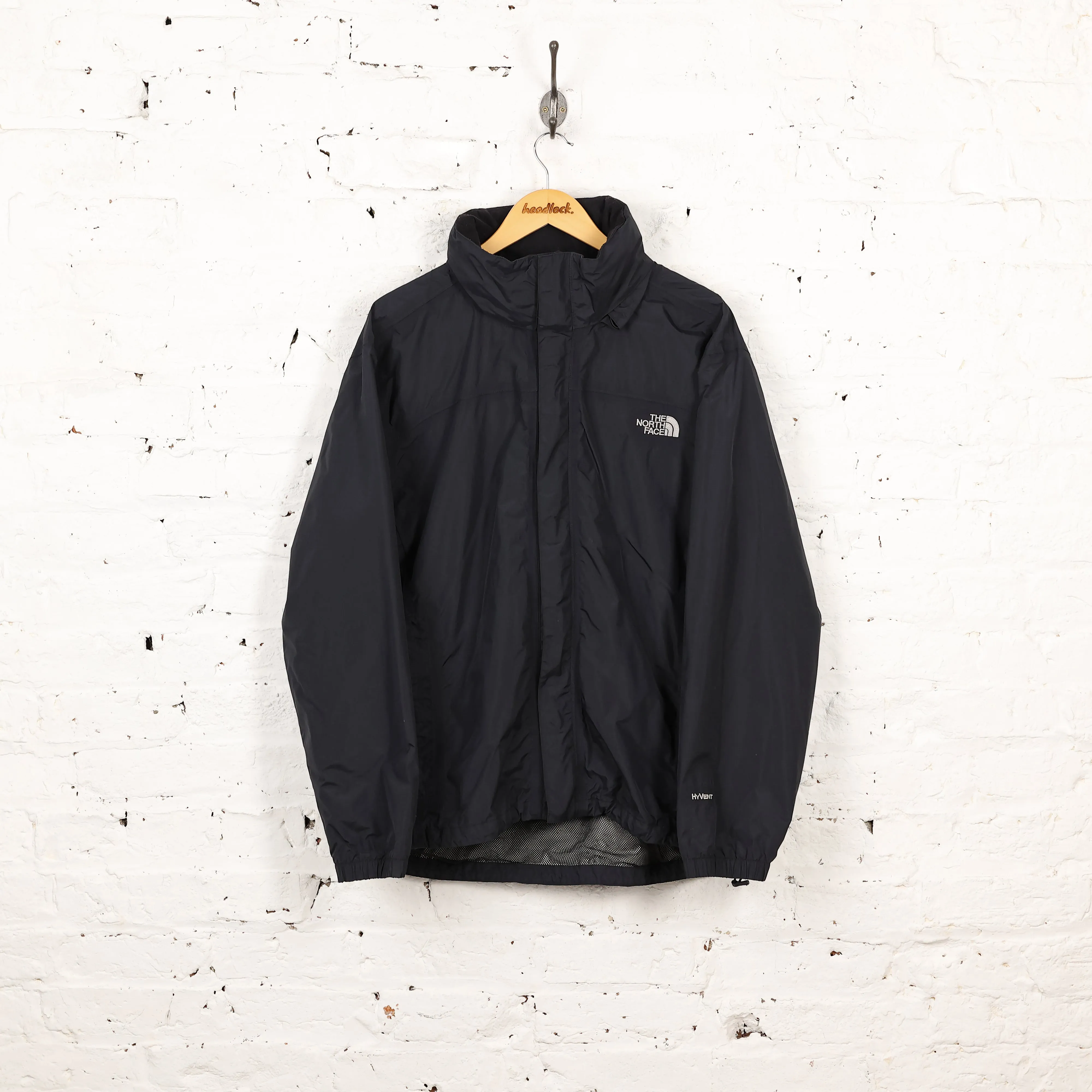 The North Face Hyvent Rain Jacket - Black - L