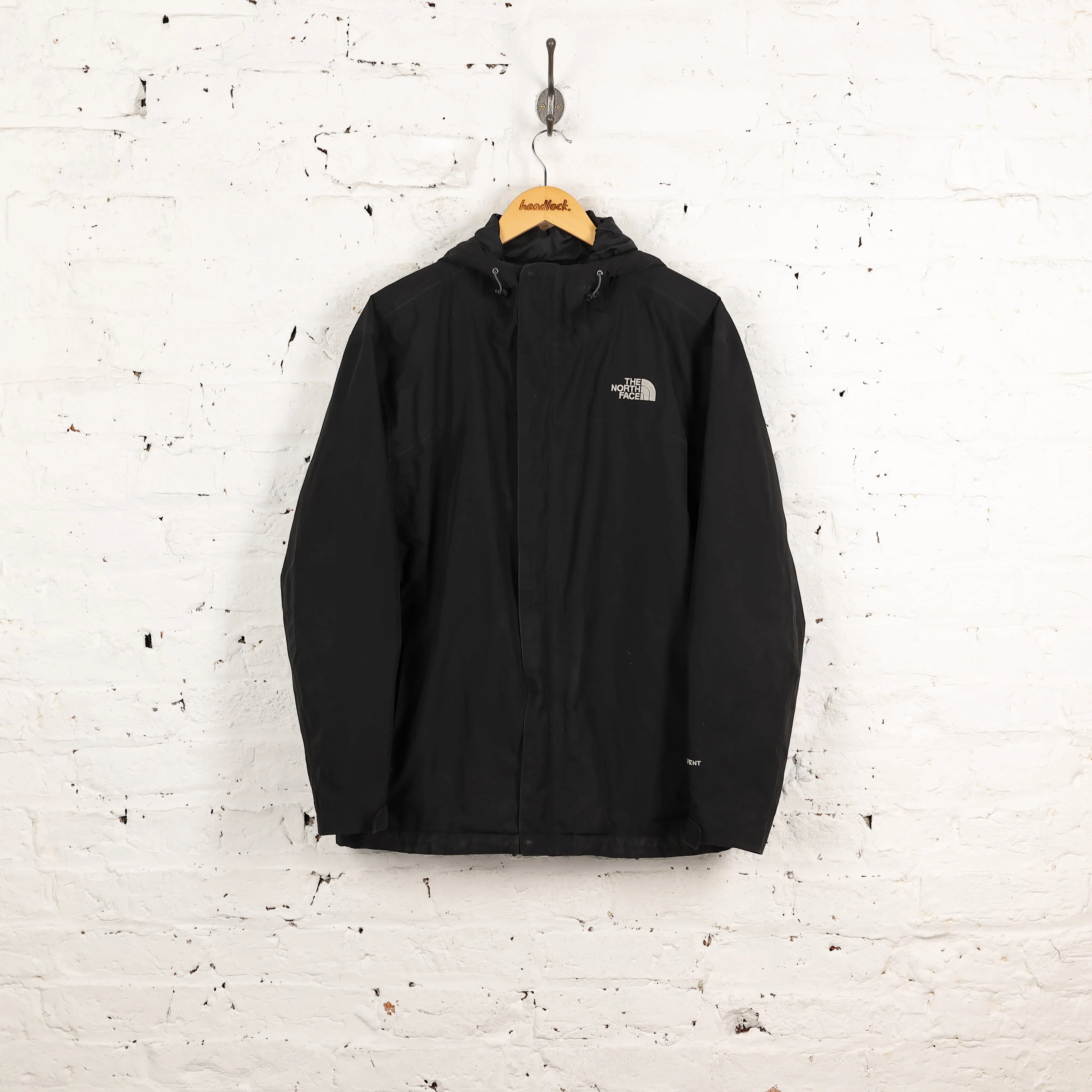 The North Face Hyvent Rain Jacket - Black - M