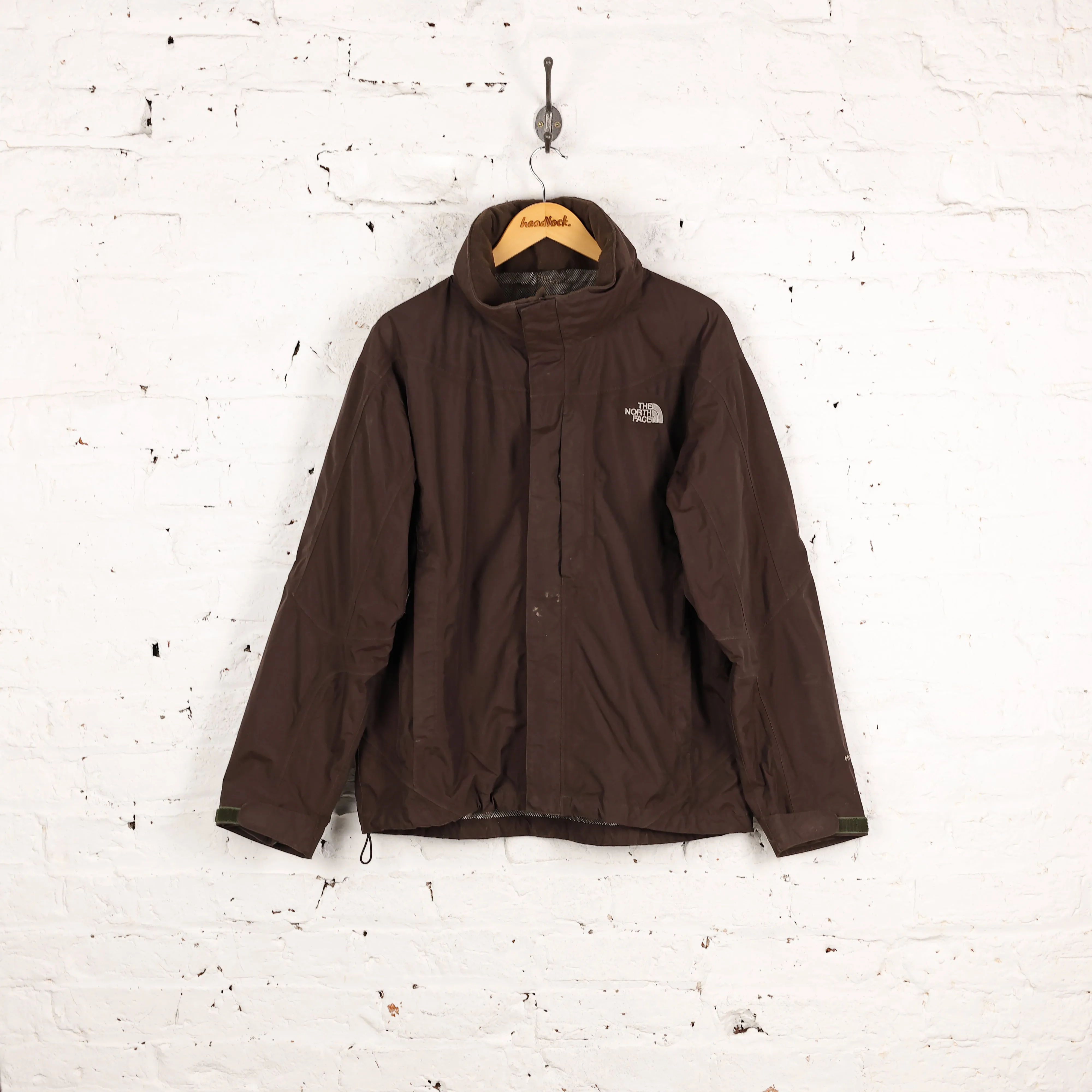The North Face Hyvent Rain Jacket - Brown - M