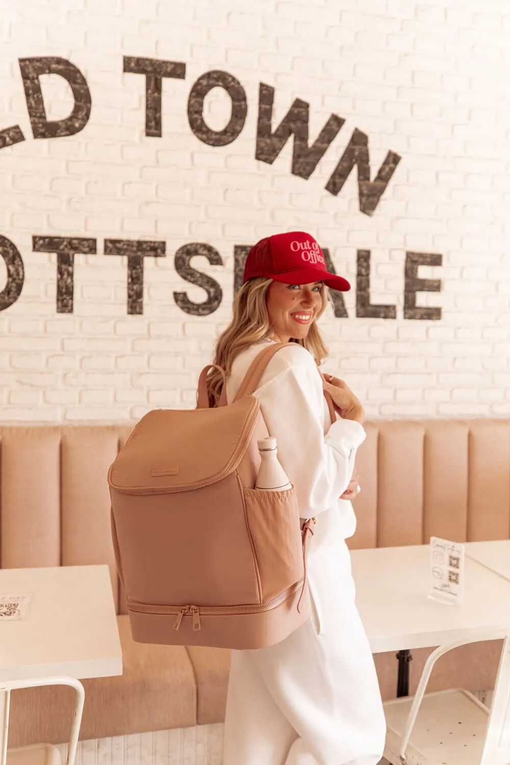 The Summit  Backpack Blush