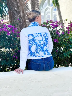 The White Denim Jacket / Colors of the Sky