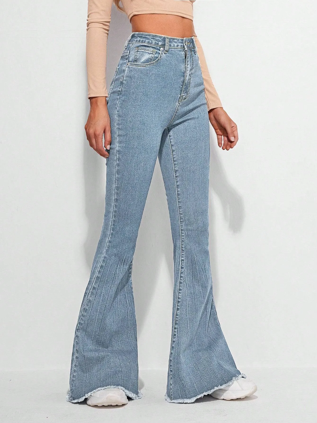 Timeless Fade High-Waist Bootcut