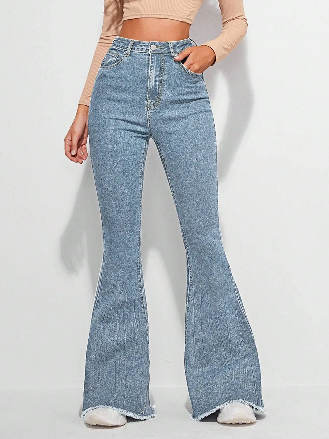 Timeless Fade High-Waist Bootcut
