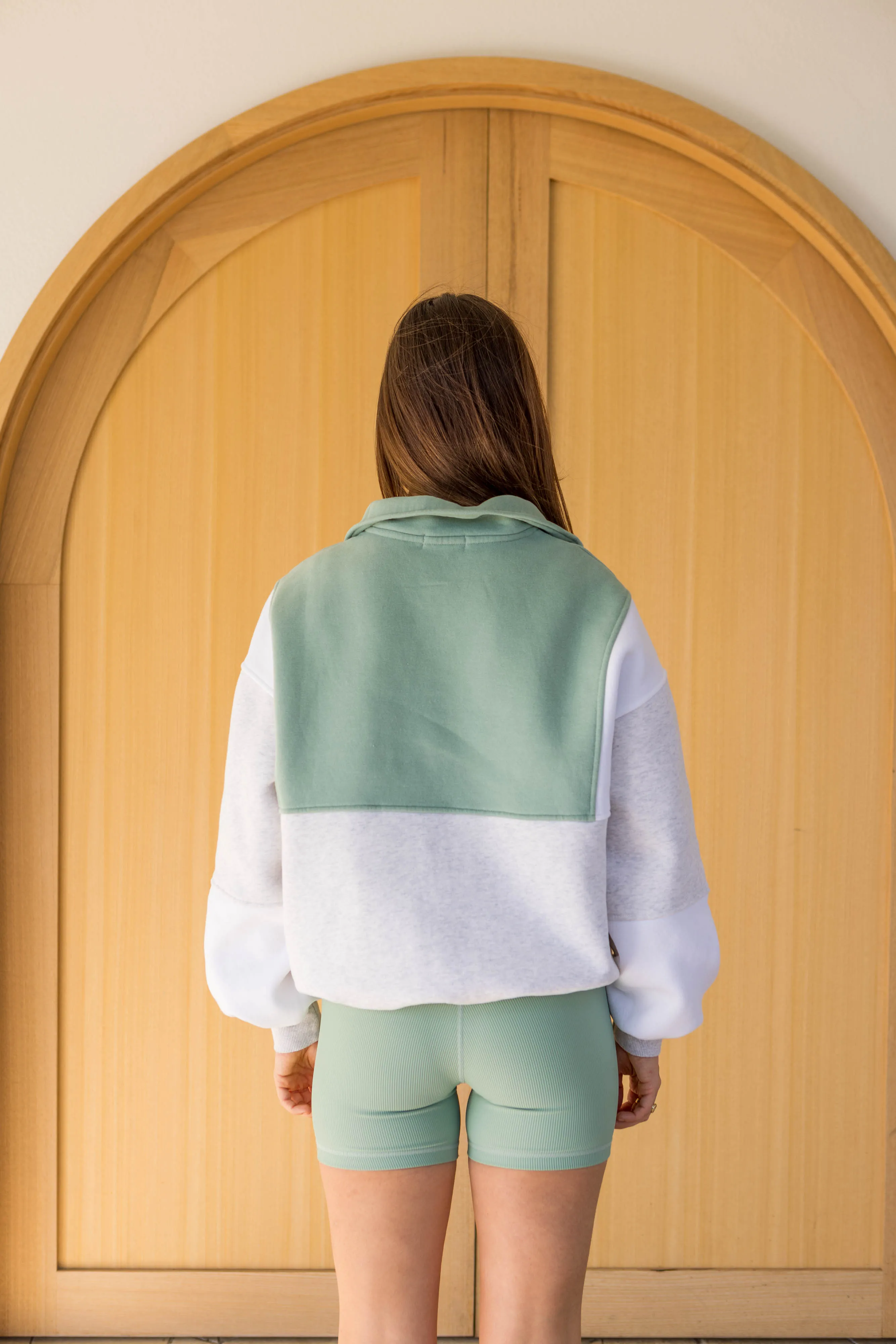 Tina Quarter Bloom Sweat