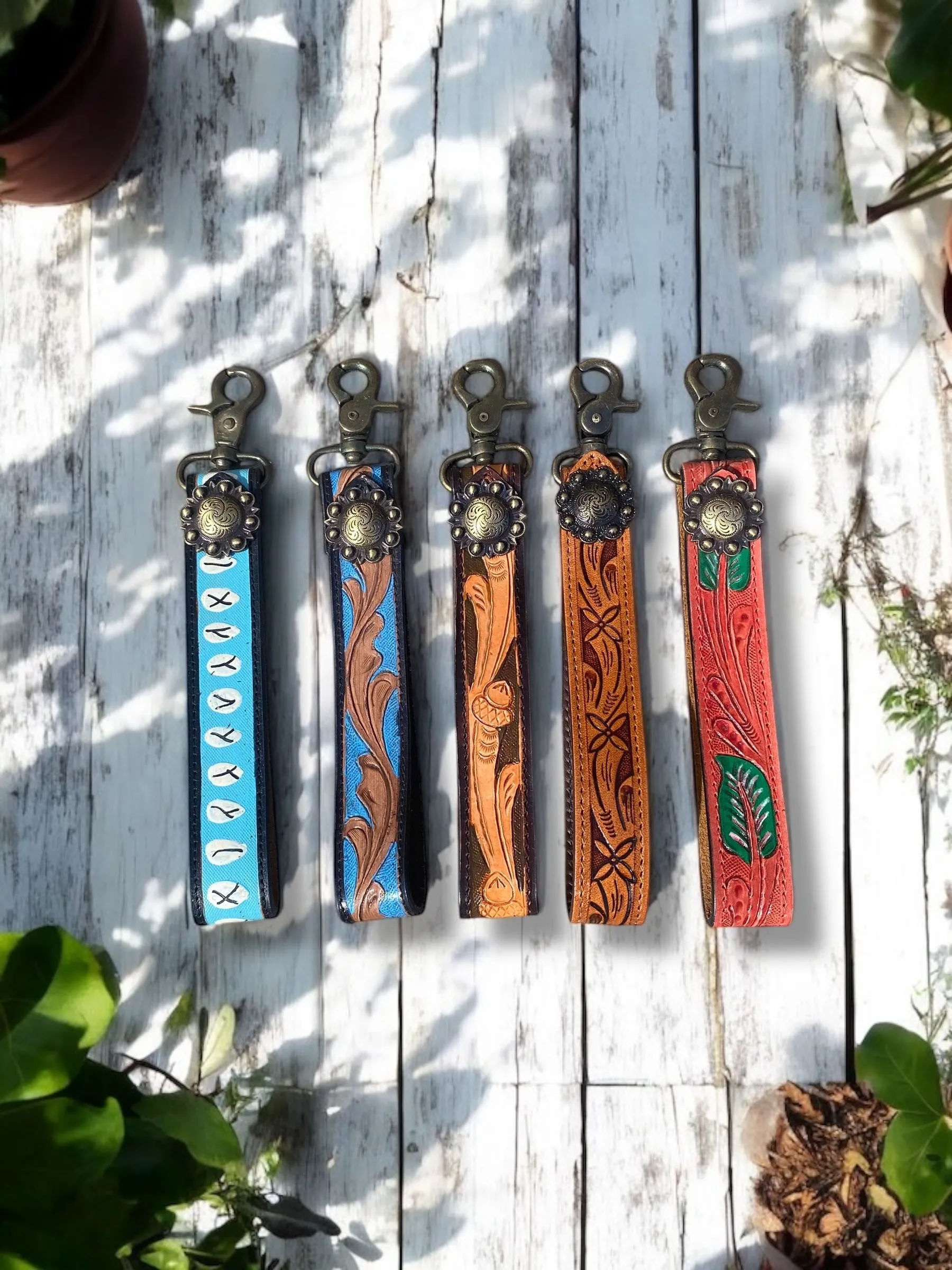 Tooled Keychains - 5 Designs