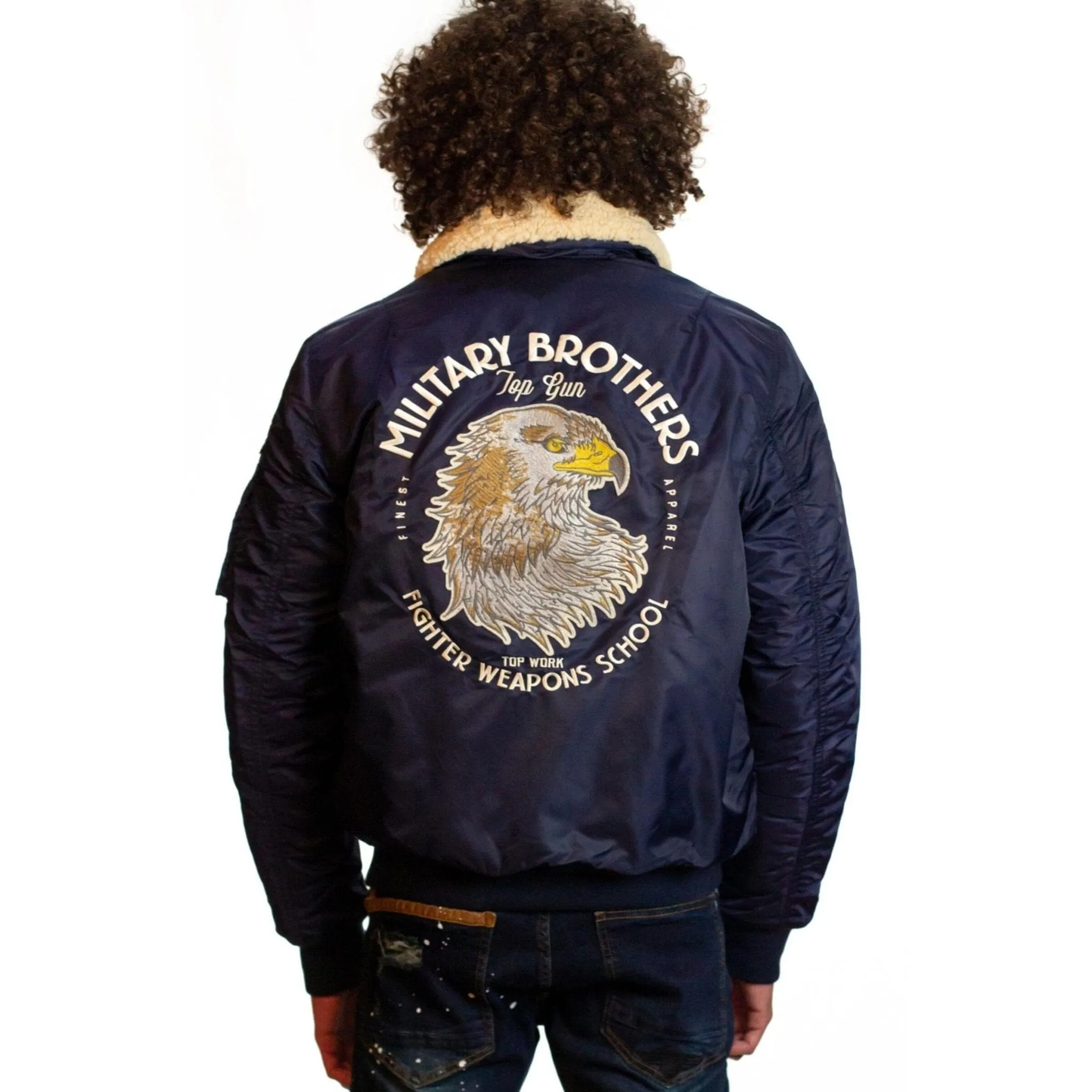 Top Gun® Official CWU-45P Military Brothers Nylon Jacket