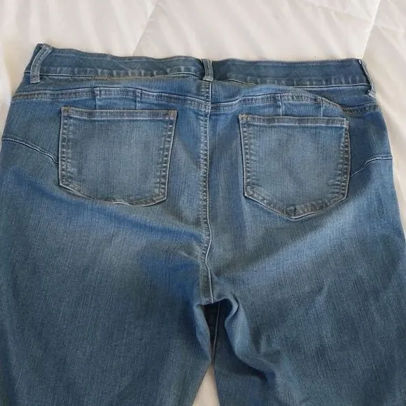 Torrid Jeans Skinny Bombshell Blue Denim Women's 16T