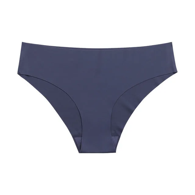 Traceless Women's briefs Pregnant Women Large Size Ice Silk Breathable sports quick dry one-piece briefs