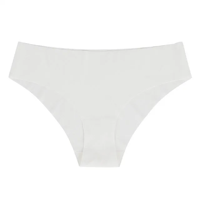 Traceless Women's briefs Pregnant Women Large Size Ice Silk Breathable sports quick dry one-piece briefs