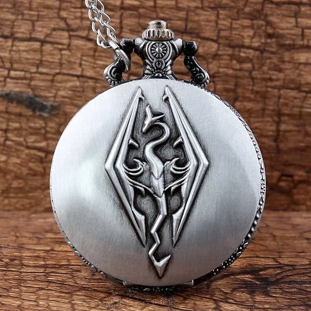 Tree of Life Pocket Watch Chains Necklace Hollow Quartz Pocket Watches Steampunk Watch Clock Men Women Gifts reloj de bolsillo