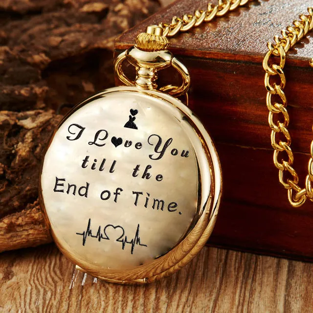 Tree of Life Pocket Watch Chains Necklace Hollow Quartz Pocket Watches Steampunk Watch Clock Men Women Gifts reloj de bolsillo