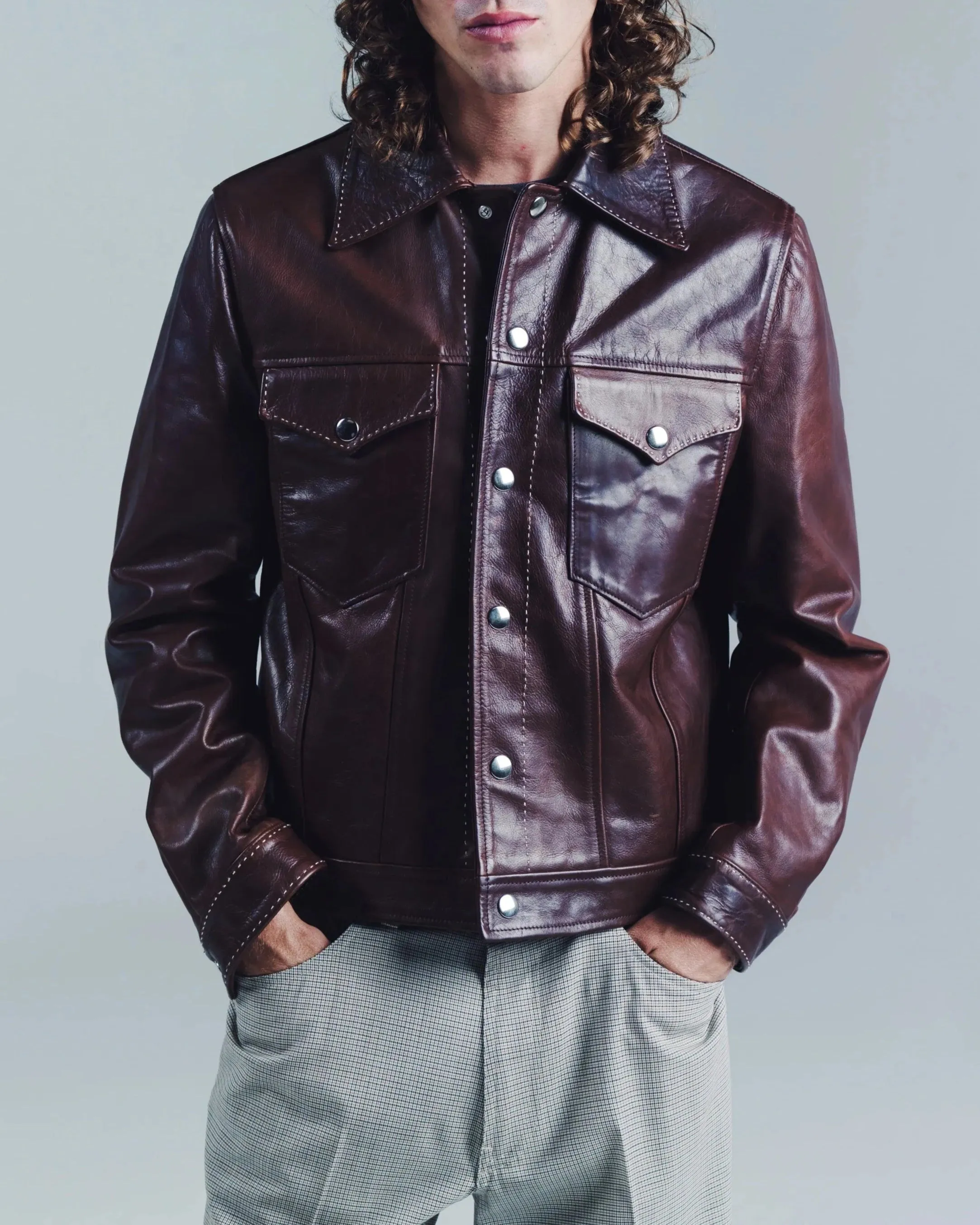 Trucker Jacket Brown