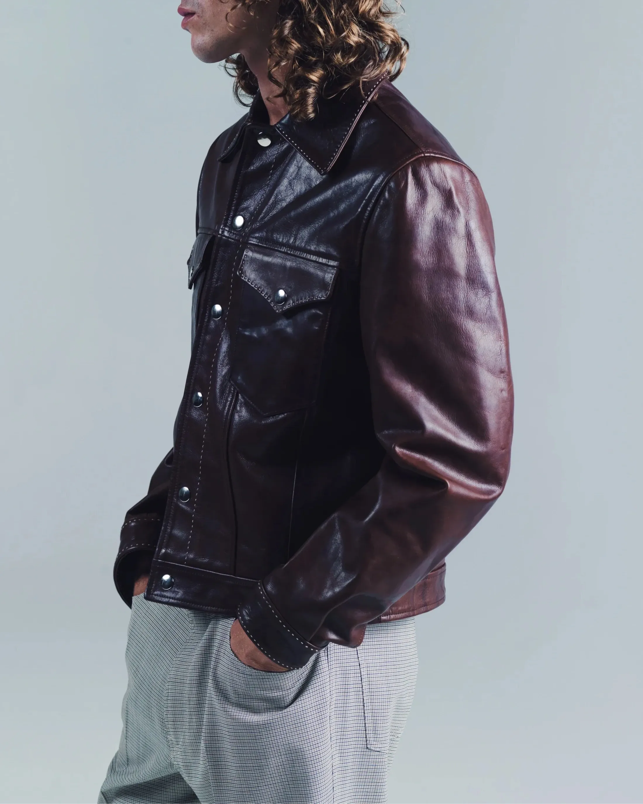 Trucker Jacket Brown