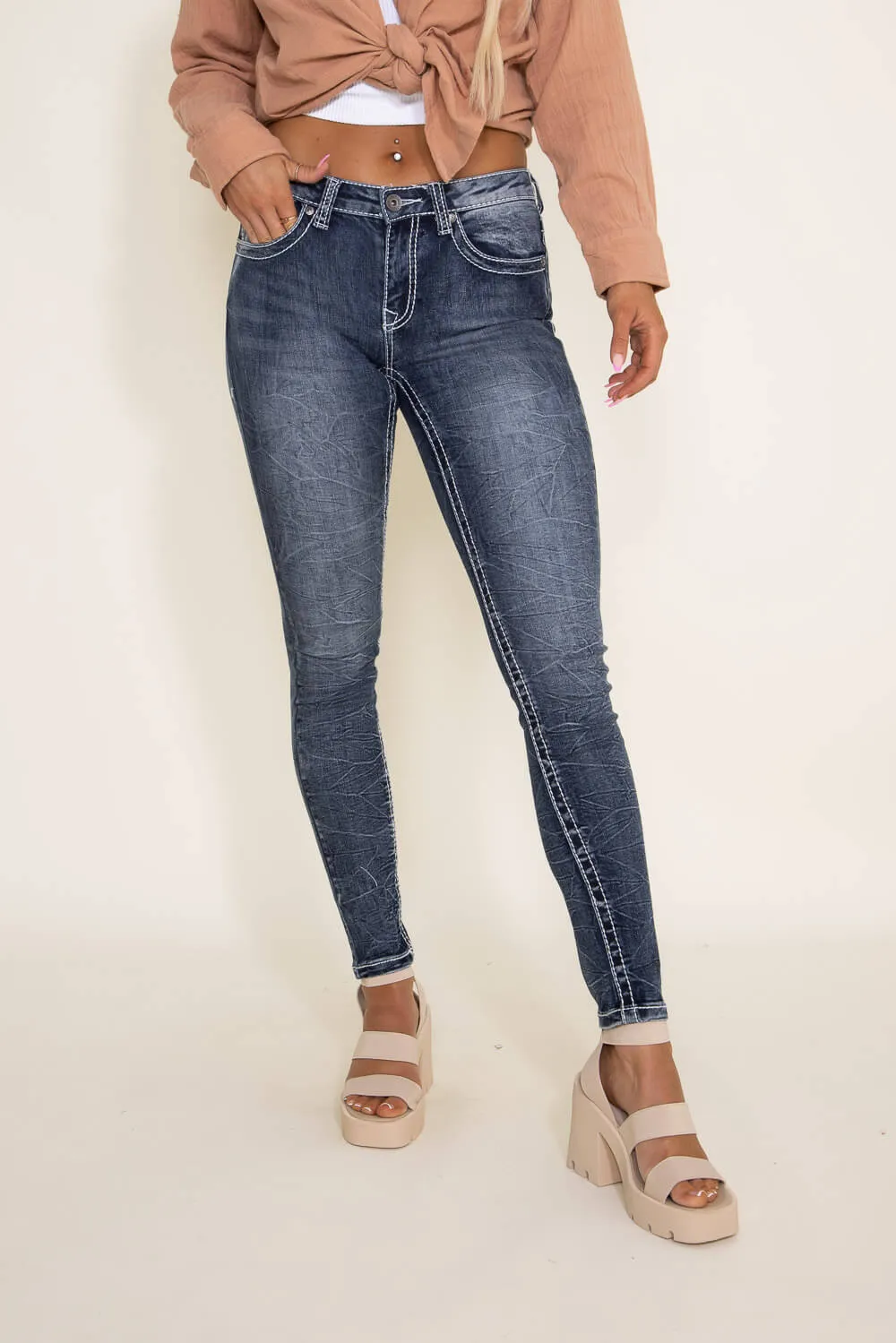 True Luck Blake Skinny Jeans for Women | TL20200408