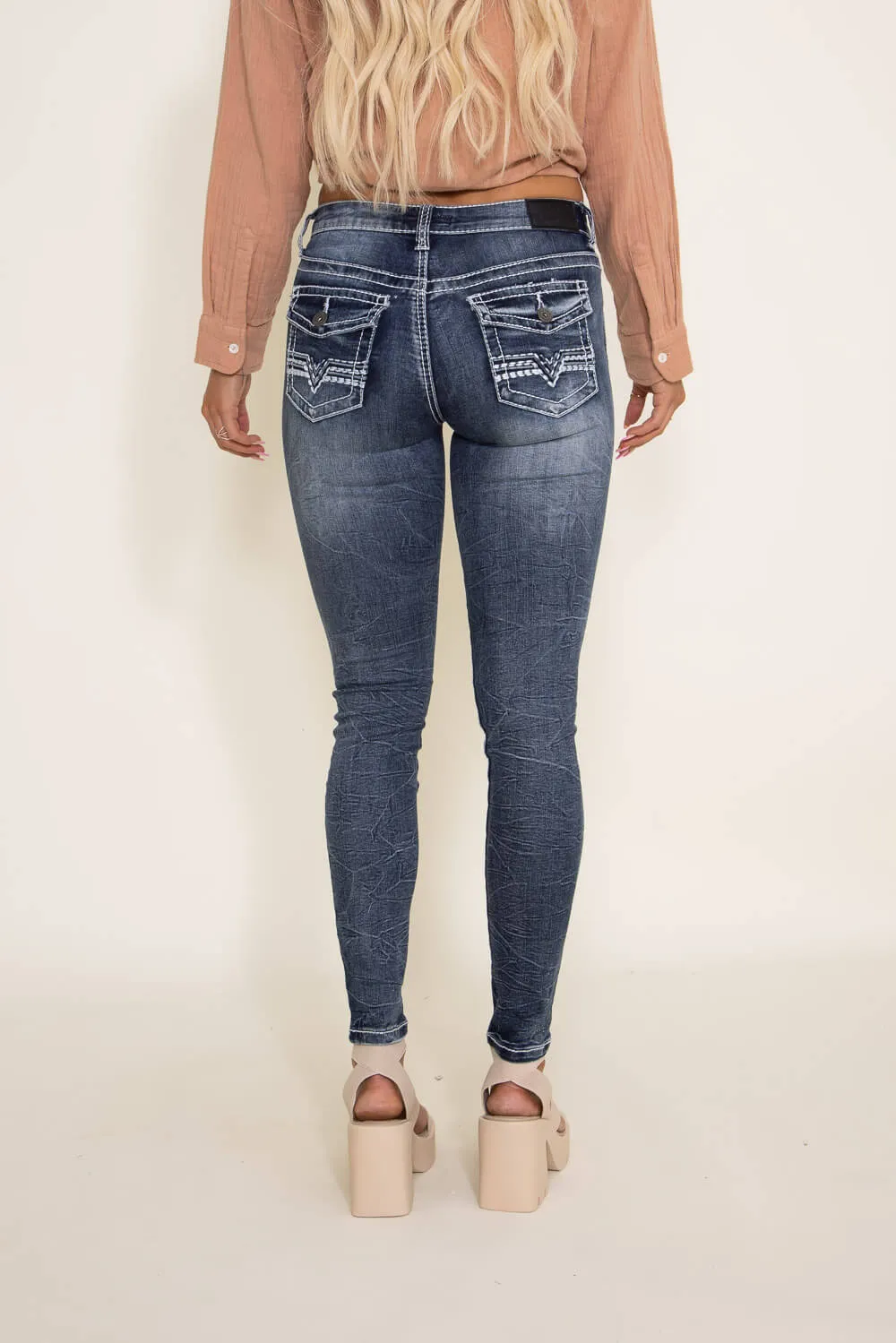 True Luck Blake Skinny Jeans for Women | TL20200408
