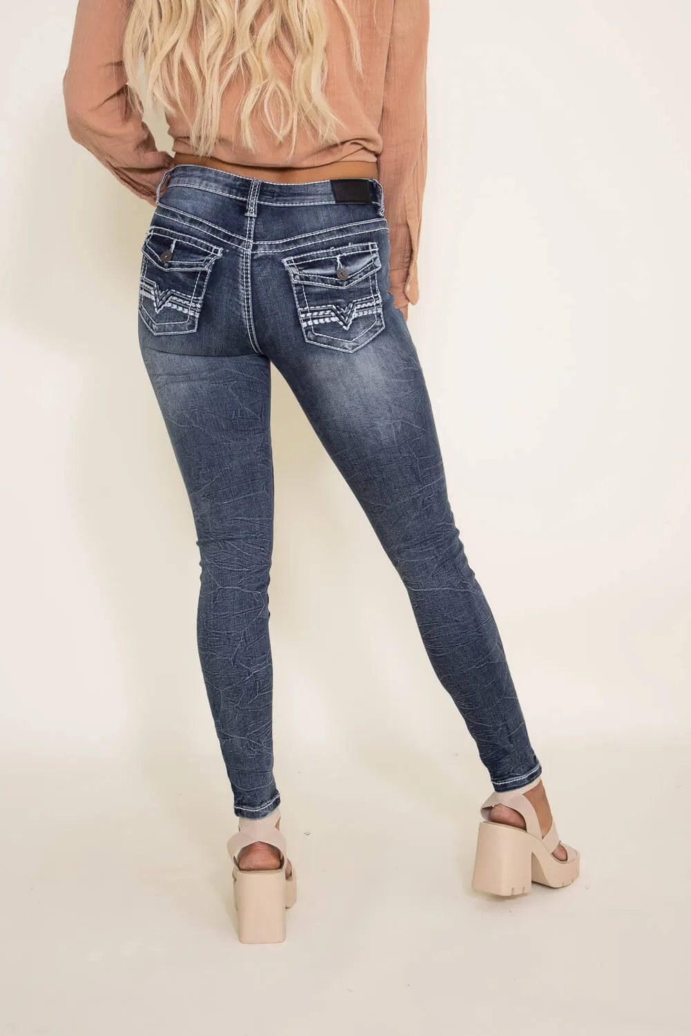True Luck Blake Skinny Jeans for Women | TL20200408