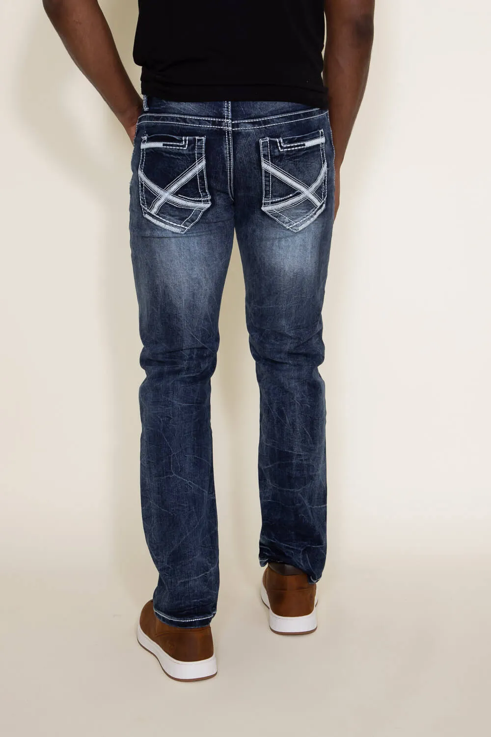 True Luck Hancock Bootcut Jeans for Men | TL16350009