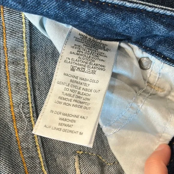 True Religion Becca Mid Rise Bootcut Distressed Jeans