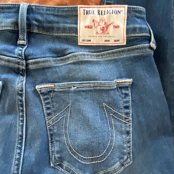 True religion Jenny curvy skinny jean medium wash 29