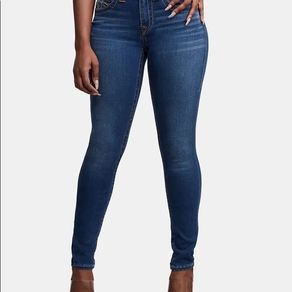 True religion Jenny curvy skinny jean medium wash 29