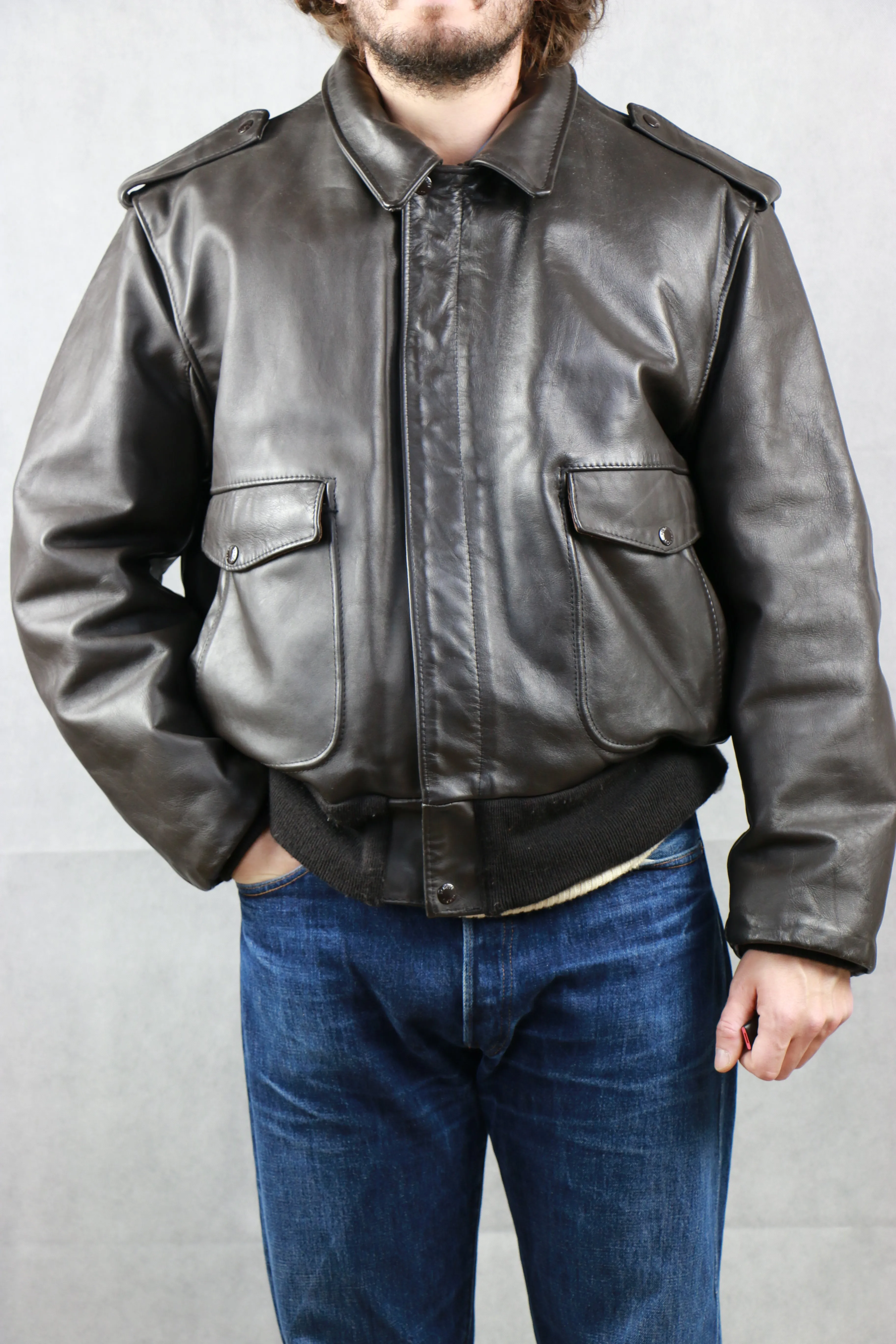 Type A-2 Schott 684 SM Leather Jacket