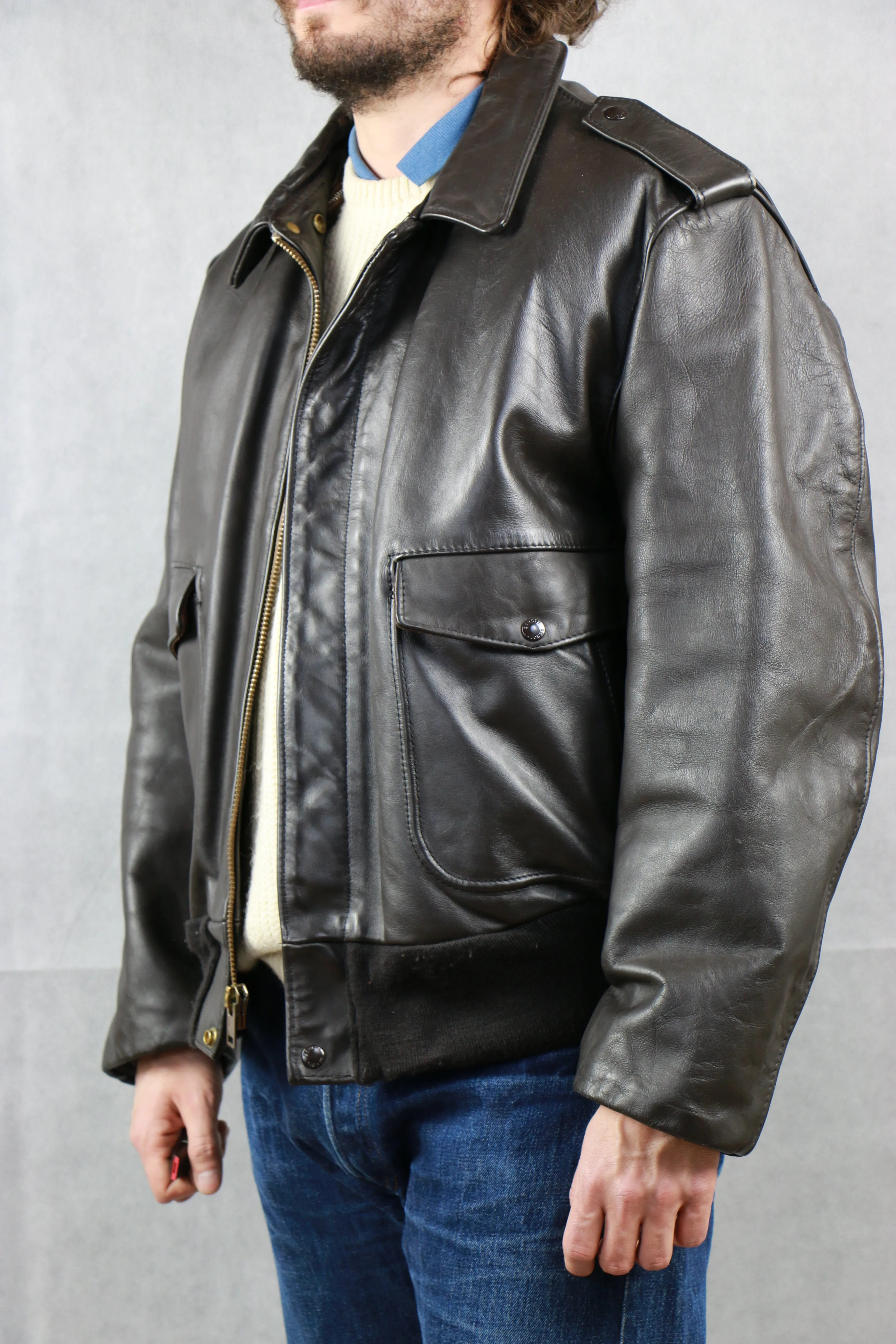 Type A-2 Schott 684 SM Leather Jacket