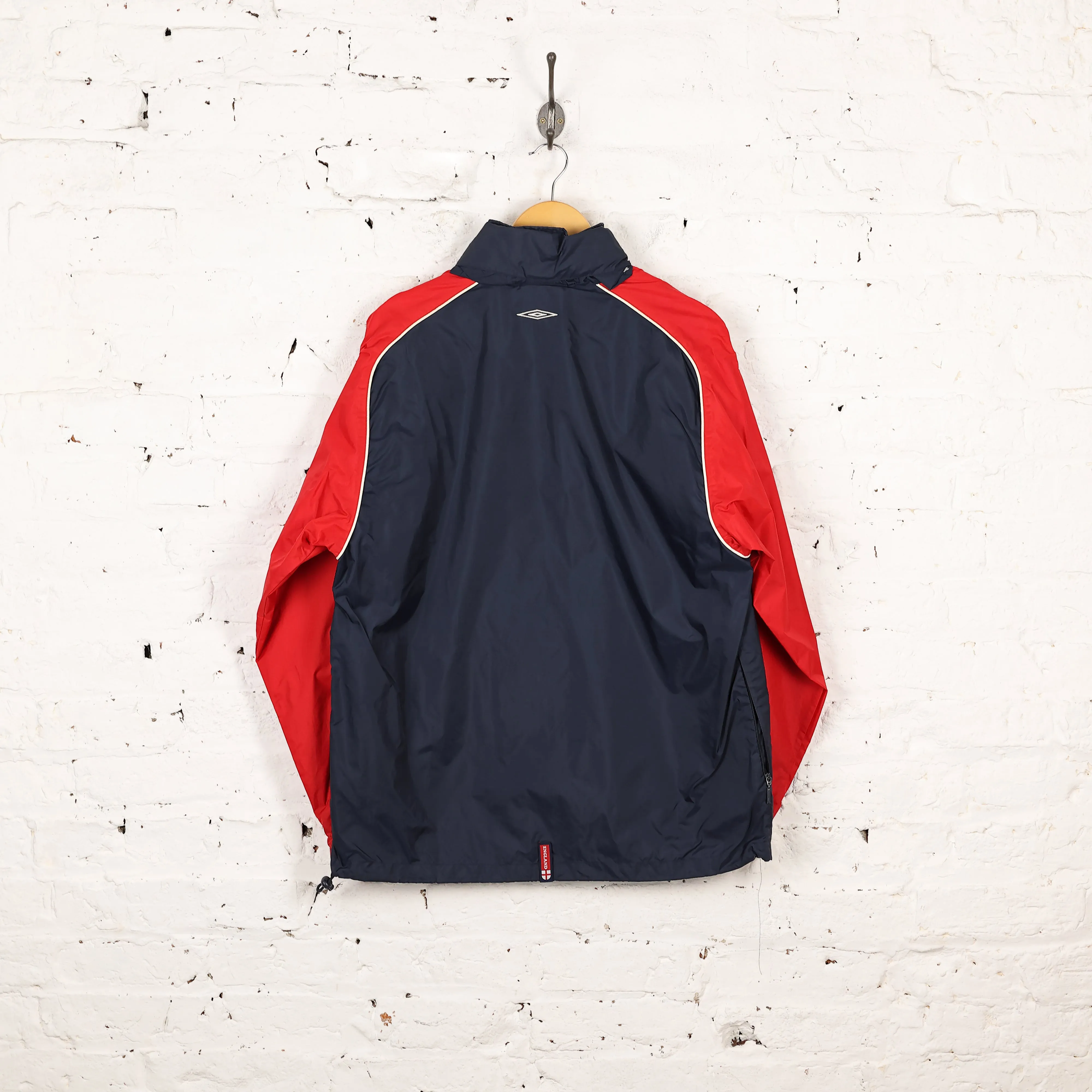 Umbro England Football Rain Jacket - Navy - M