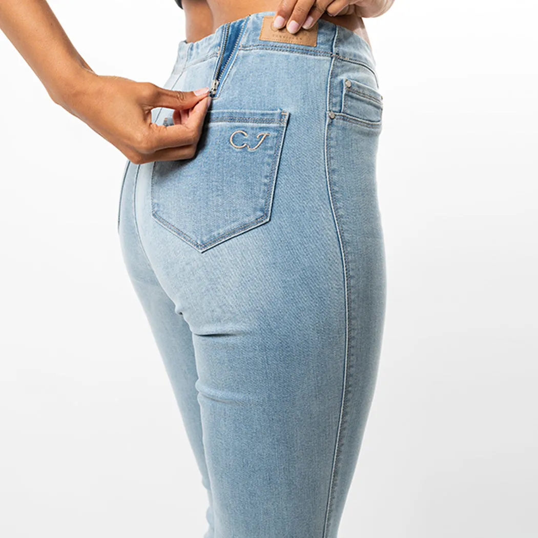 Undone Hem Bootcut Fashion Style
