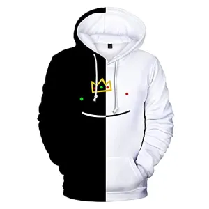 Unisex 3D Game Hoodie with Color Stitching
