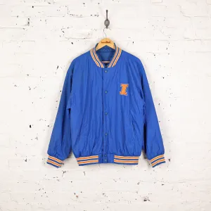 University of Illinois Bomber Jacket - Blue - L