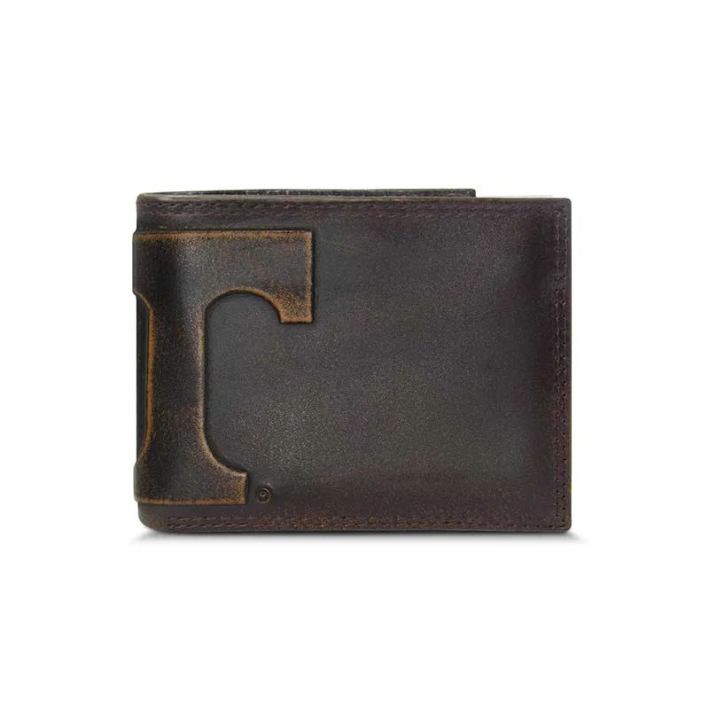UT Burnished Passcase Wallet