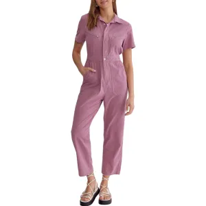 Utility Button-Down Collared Jumpsuit