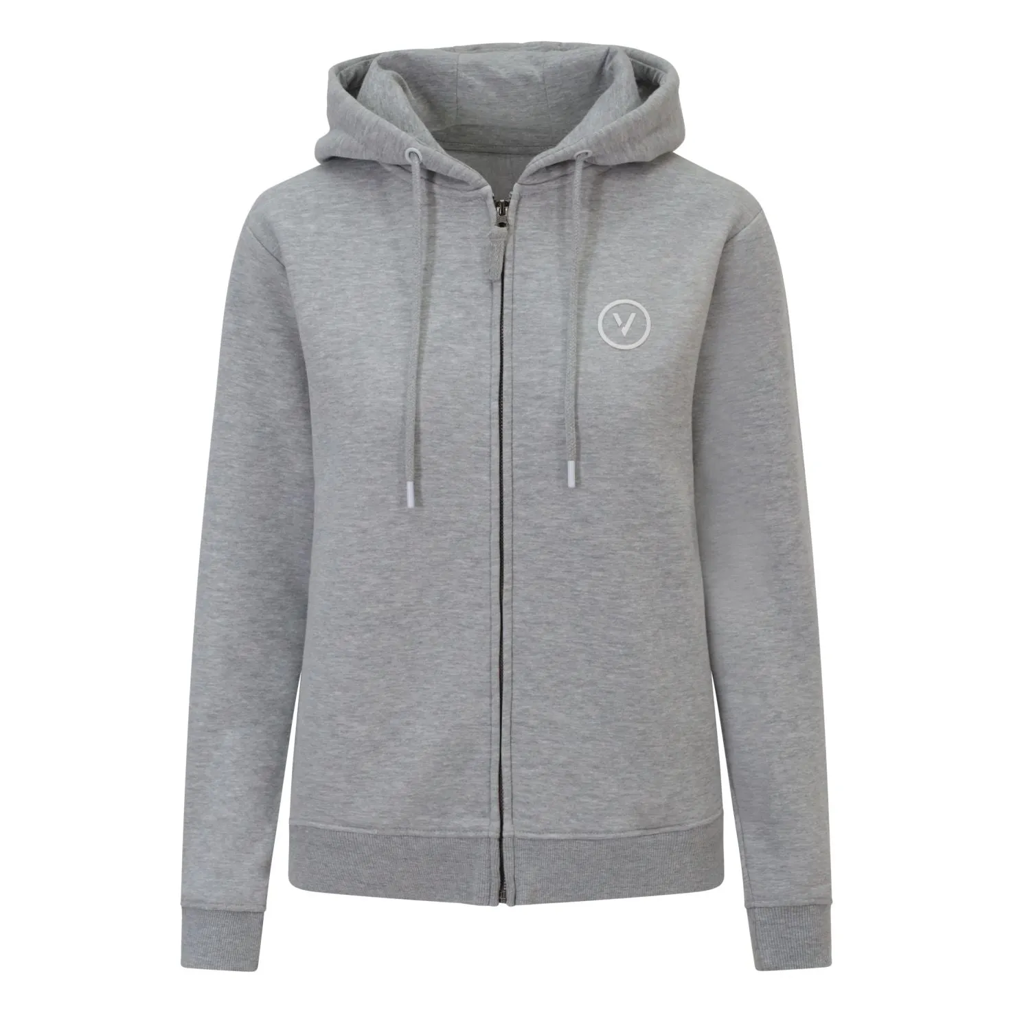 Validate Sophia Zip-Up Hoodie Grey