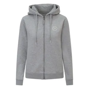 Validate Sophia Zip-Up Hoodie Grey