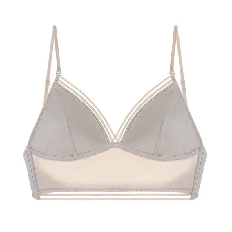 VANZTINA Women's Sexy Backless Bras - Lace Low Back, Padded, Wireless, Seamless, Plus Size, Free Shipping