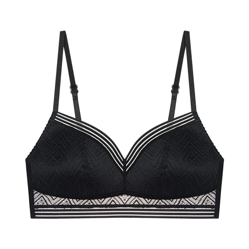 VANZTINA Women's Sexy Backless Bras - Lace Low Back, Padded, Wireless, Seamless, Plus Size, Free Shipping