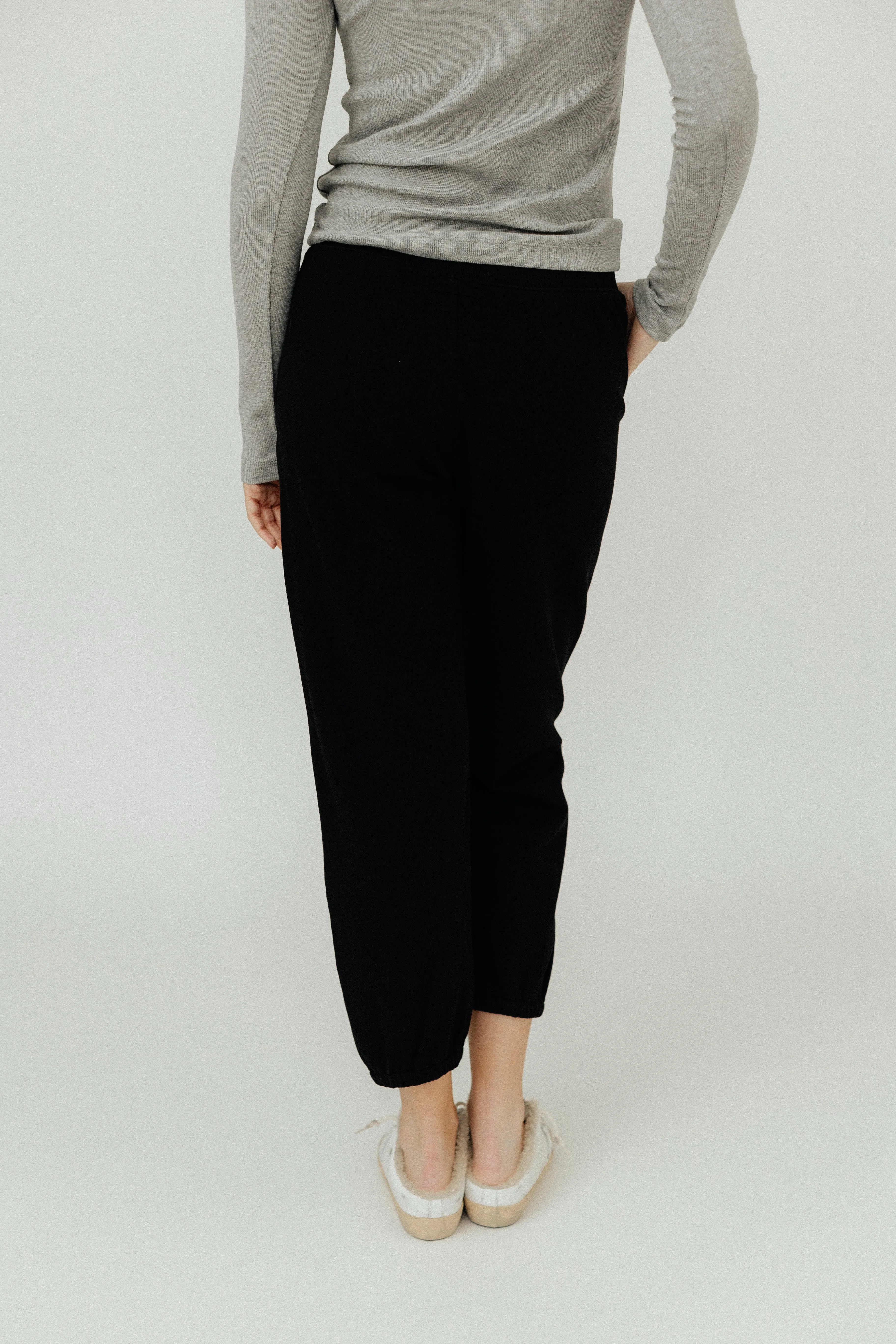 Velvet Zuma Sweatpant in Black