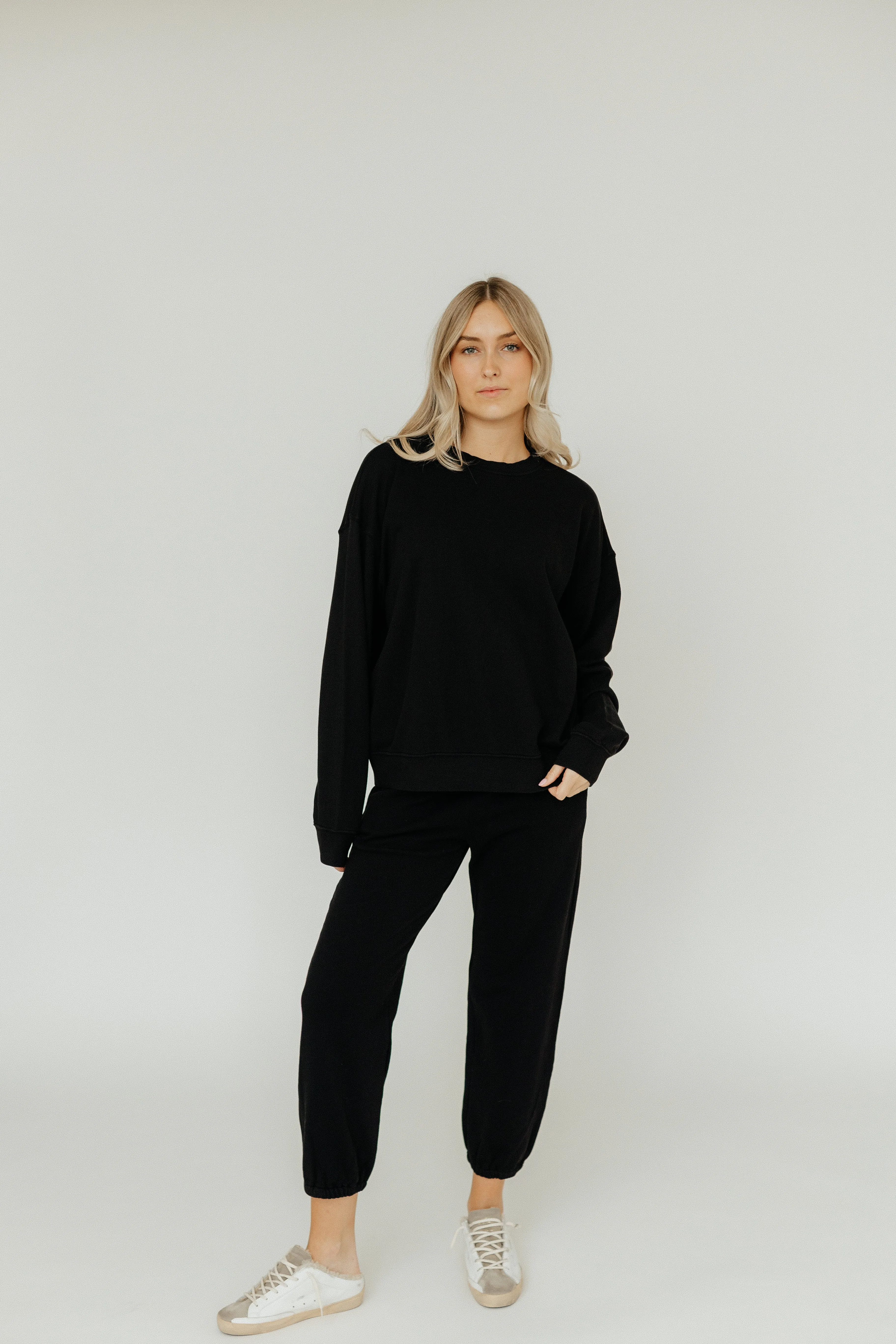 Velvet Zuma Sweatpant in Black