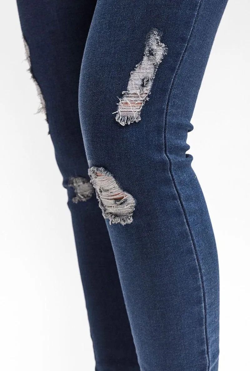 VERO MODA SOPHIA DESTROY SKINNY JEANS