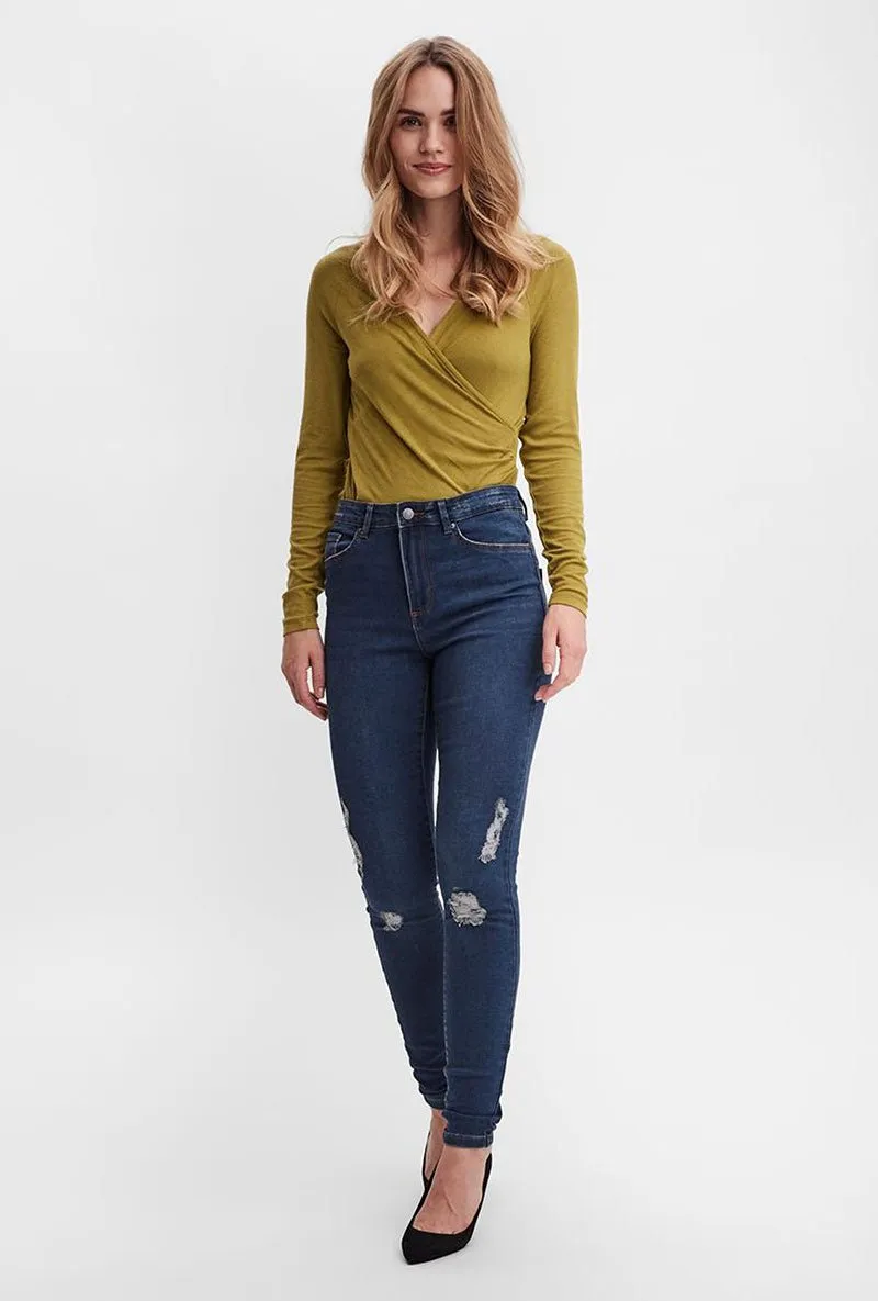 VERO MODA SOPHIA DESTROY SKINNY JEANS