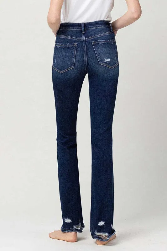 VERVET by Flying Monkey High Rise Slim Bootcut Jeans