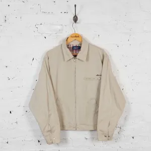 Vintage Ellesse Bomber Jacket - Cream - M