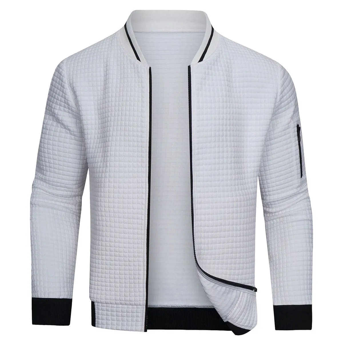Warm Long Sleeve Casual Bomber Jacket for Men