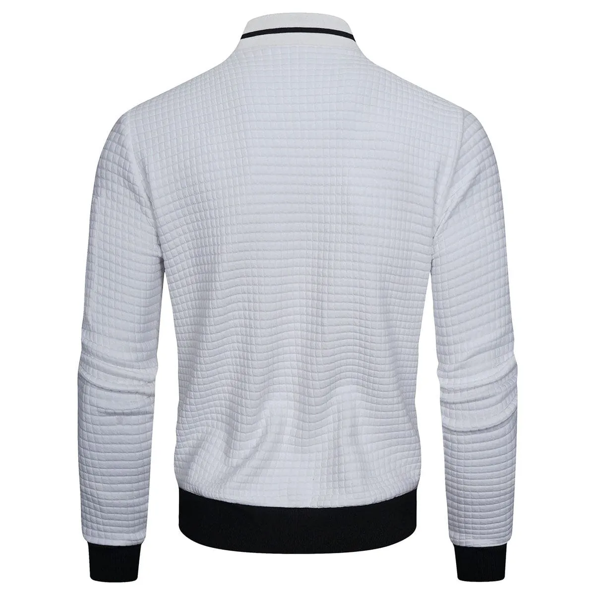 Warm Long Sleeve Casual Bomber Jacket for Men