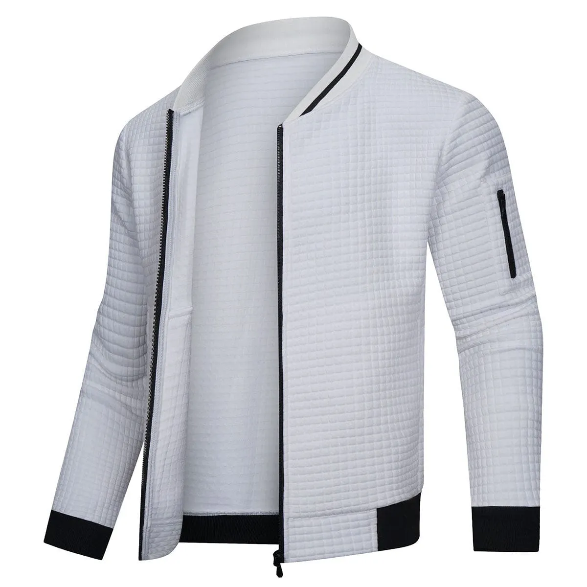 Warm Long Sleeve Casual Bomber Jacket for Men