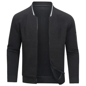 Warm Long Sleeve Casual Bomber Jacket for Men