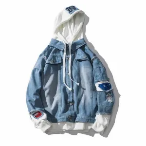 West Louis™ Spring Mens Hooded Jackets