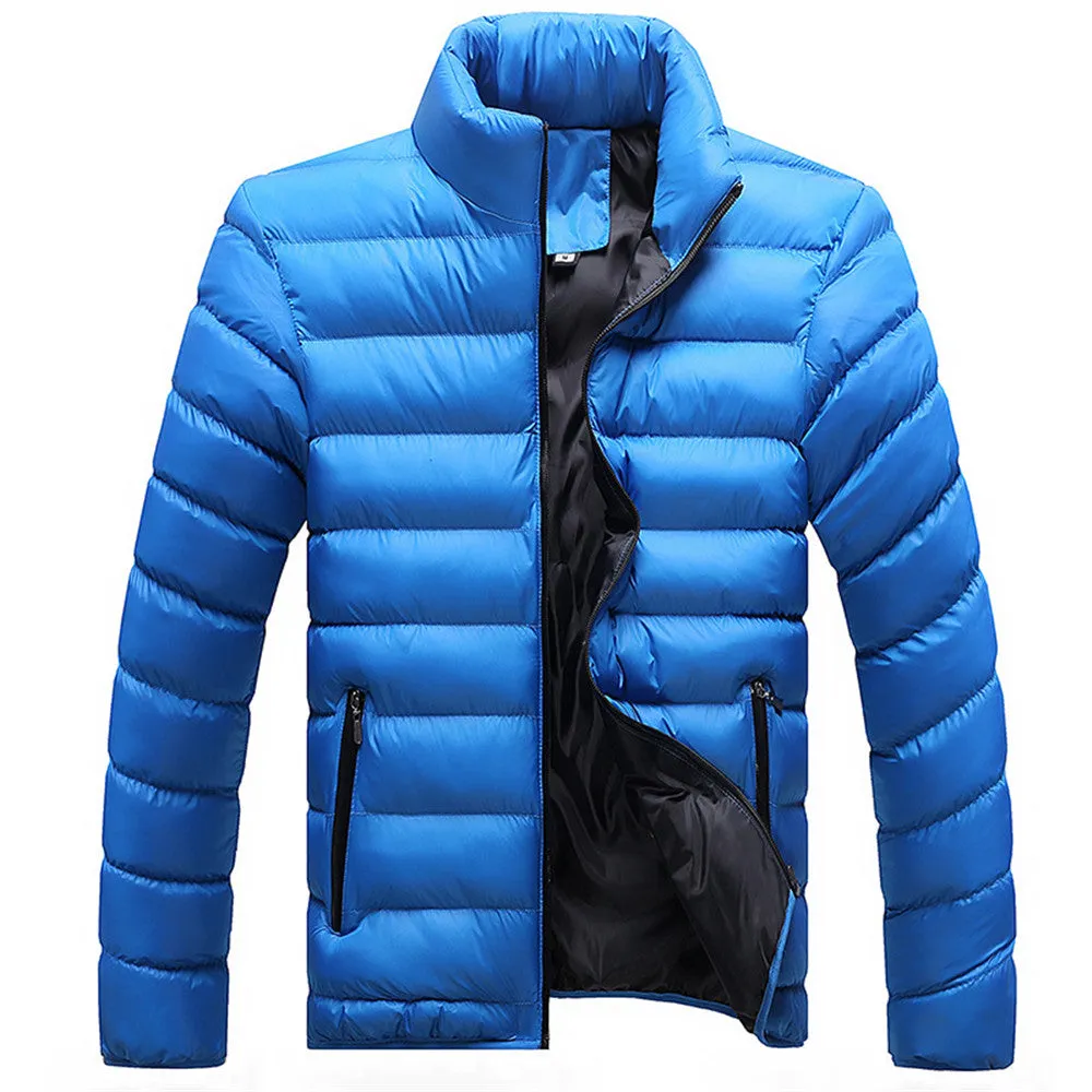 West Louis™ Winter Stand Collar Male Parka